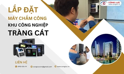 Phân phối máy chấm công chính hãng tại khu đô thị Tràng Cát Hải Phòng